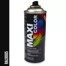 MOTIP MAXI COLOR Lak Ral 9005 černý lesk ve spreji 400ml