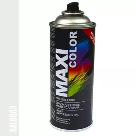 MOTIP MAXI COLOR Lak RAL 9003 bílý lesk 400ml