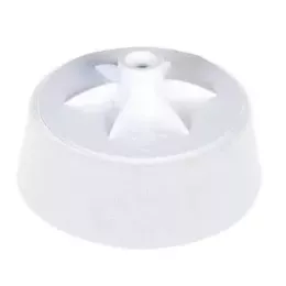 Lešticí houba Koch Chemie s tyčí M14 bílá 150 mm