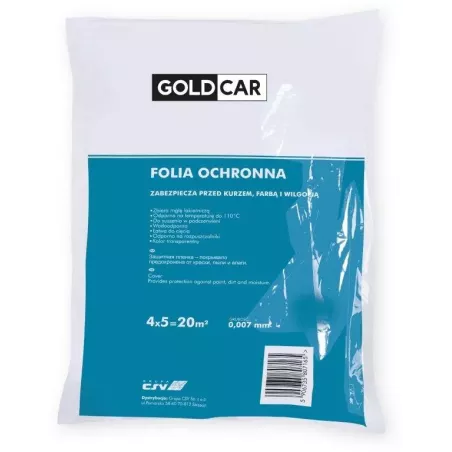 Ochranná fólie GOLDCAR 4x5m