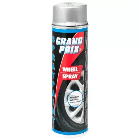 MOTIP  GRAND PRIX  STŘIBRNÝ AKRYLOVÝ LAK NA KOLA 500ml