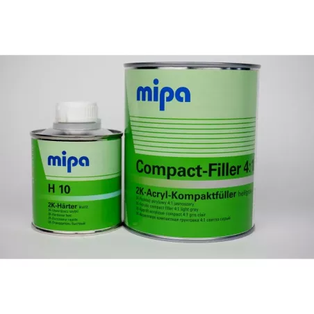 PLNIČ AKRYL. MIPA COMPACT FILLER  1.25kg ŠEDÝ