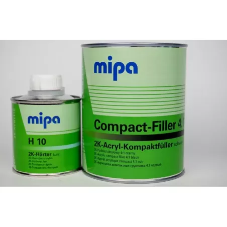 PLNIČ AKRYL. MIPA COMPACT FILLER  1.25kg ČERNÝ