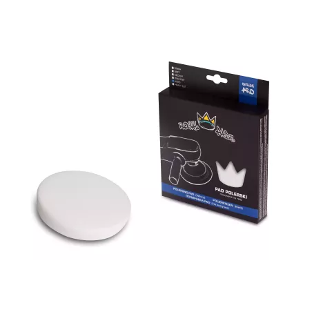 Royal Pads Pro 150mm Tvrdy Bíly Polersky Pad pro Profesionální Leštění a Údržbu
