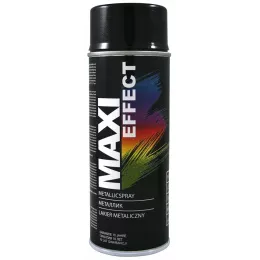 Kopie MOTIP MAXI  COLOR EFEKT - UNIVERZÁLNÍ METALICKÝ LAK -   ČERNÝ  - 400 ML
